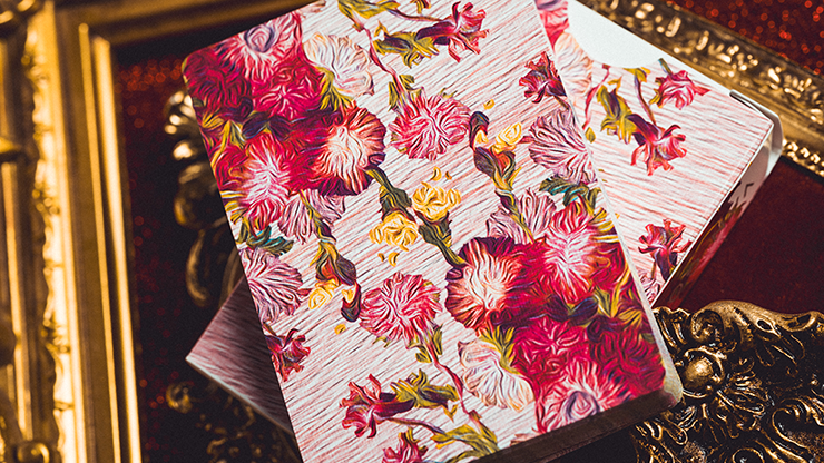 Van Gogh: Asters & Phlox (Borderless) Playing Cards by Jiken & Jathan image 5