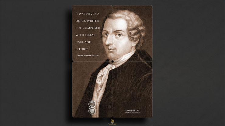 Franz Joseph Haydn (Composers) Playing Cards by SixtyFour image 4