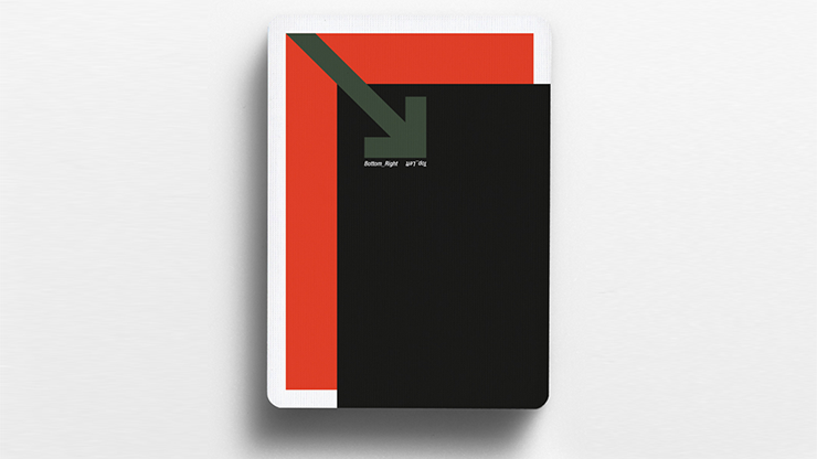 Offset (Orange) Playing Cards by Cardistry Touch image 2