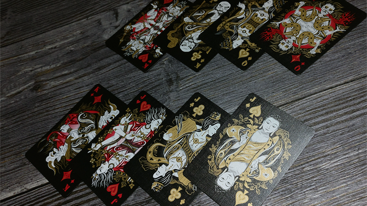 Bicycle: Realms (Black) Playing Cards image 3