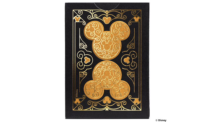 Bicycle Disney: Mickey Mouse (Black & Gold) by USPCC image 3