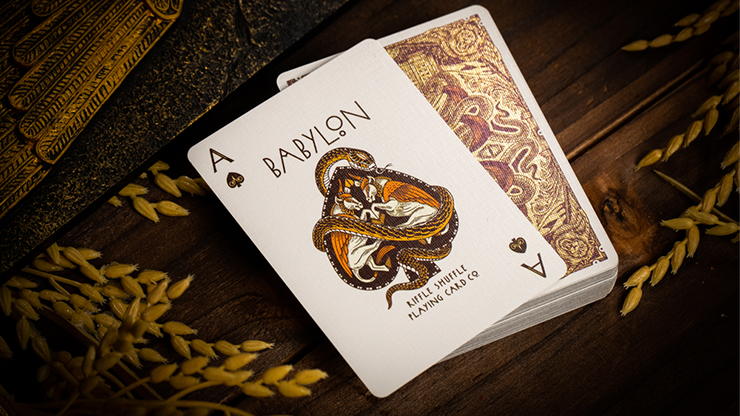 Babylon (Golden Wonders) Playing Cards by Riffle Shuffle image 4