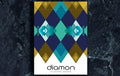 Diamon Nº22 (Gold Foil) Playing Cards by Dutch Card House image 0