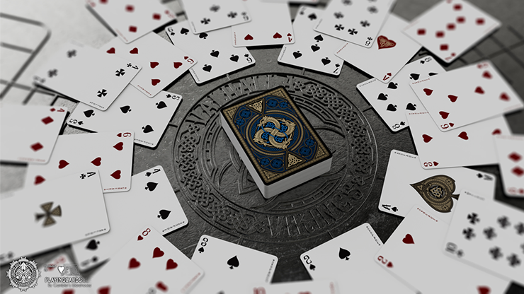 Valhalla Vikings: Sapphire (Special Edition) Playing Cards by SHAPESHIFTERS image 4