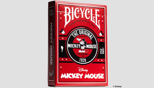 Bicycle Disney: Classic Mickey Mouse (Red) BY USPCC image 0