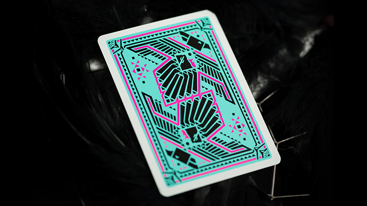 FULTON'S: Thunderbird Room (Turquoise) Playing Cards by Brad Fulton image 2