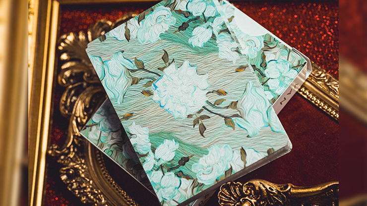 Van Gogh: Roses (Borderless) Playing Cards by Jiken & Jathan image 1