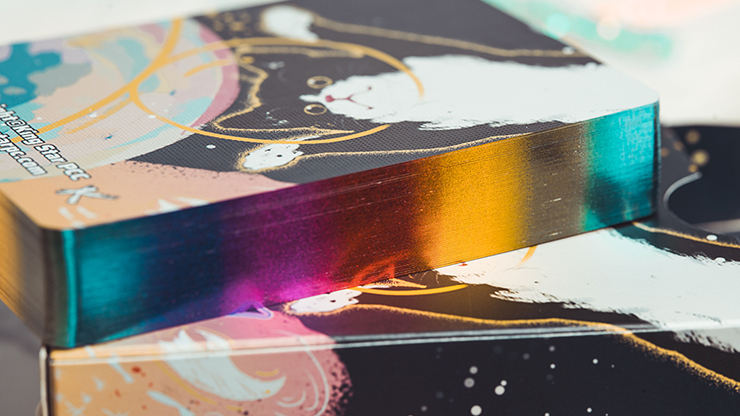 Space Cat V2 (Collector's Box Set) Playing Cards by King Star image 1