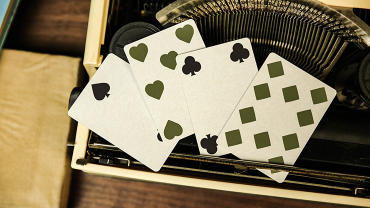 Reminisce (Green) Playing Cards by ARK image 3