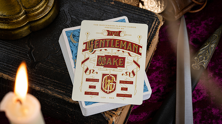 The Successor (Royal Blue) Playing Cards by Gentleman Wake image 1
