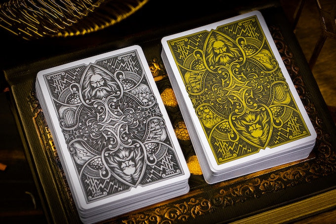 ZEUS (Gold) Playing Cards by Chamber of Wonder image 3
