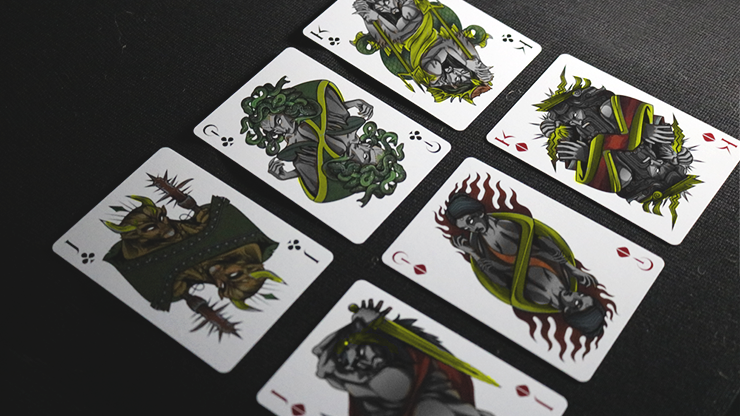 Theos Green (Limited Edition) Playing Cards by Parama image 1