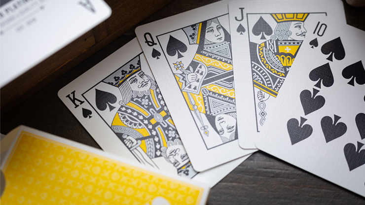 Lounge Edition (Taxiway Yellow) Playing Cards by Jetsetter image 3