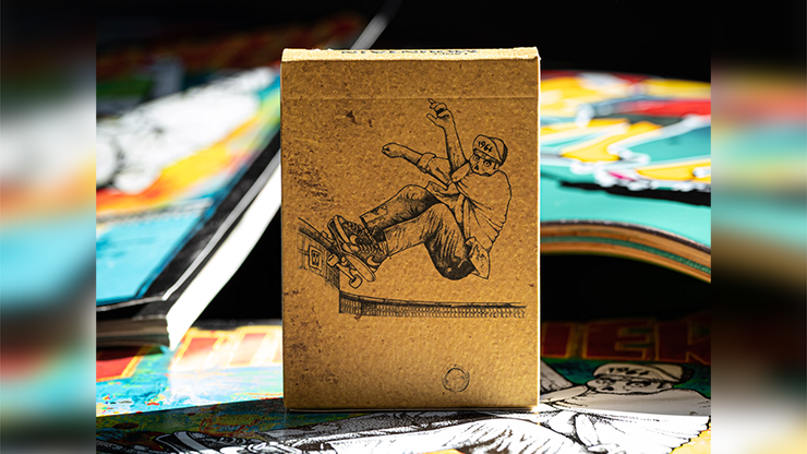 Lance Mountain: Skating Skeletons Playing Cards by Fulton's image 0