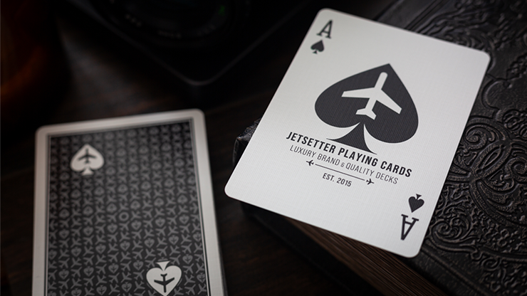 Lounge Edition (Tarmac Black) Playing Cards by Jetsetter image 4