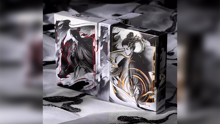 Martial Arts (2-deck set) Playing Cards by King Star image 0
