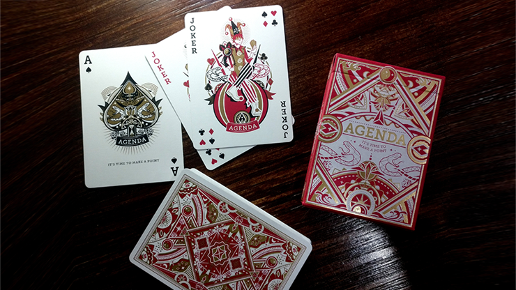 Agenda (Red) Playing Cards by Flagrant Agenda image 4