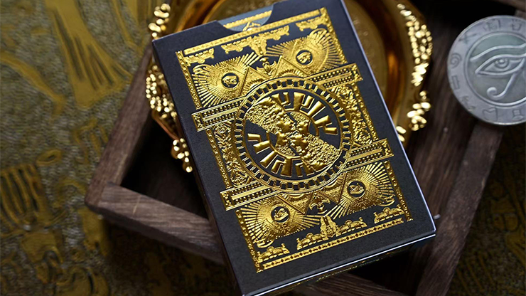 Egypt Mythology: Premium Edition (Basalt) Playing Cards by F.C. Designs image 5