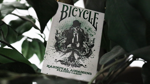 Bicycle: Karnival Assassins (Green) by Big Blind Media image 0