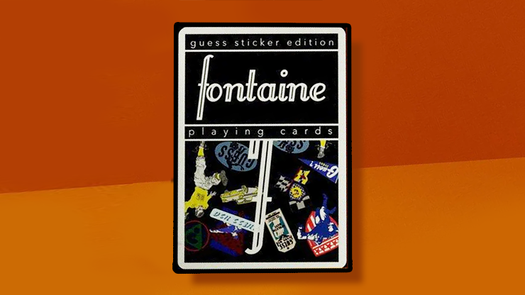 Fontaine: Guess Stickers Playing Cards image 0