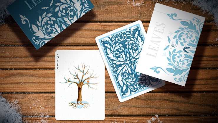 Leaves (Winter) Collector's Edition Playing Cards by Dutch Card House image 1