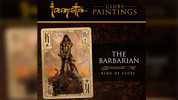 Frazetta Art Museum (Painting) Playing Cards by Kings Wild image 4