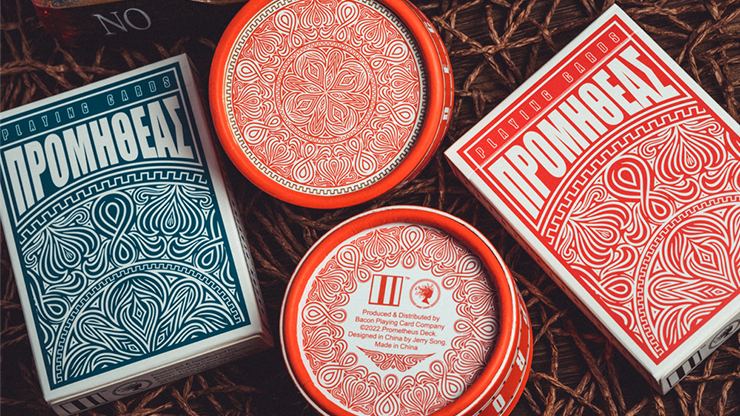 Prometheus (Circular Edition) Playing Cards by Bacon PCC image 4