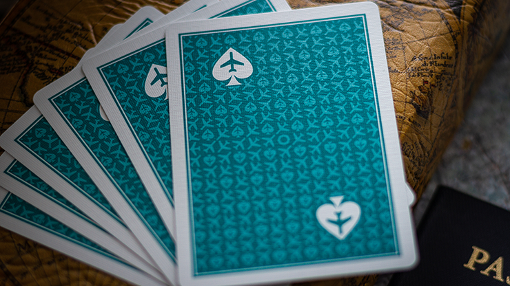 Lounge Edition (Terminal Teal) Playing Cards by Jetsetter image 5