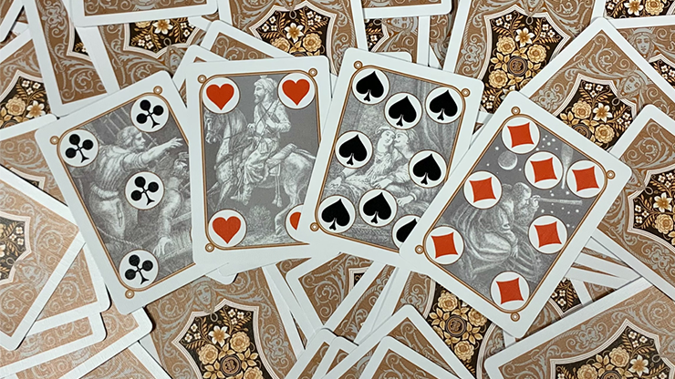 Four Continents (Copper) Playing Cards by AZURED OX image 4