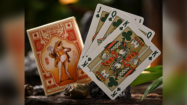 Notorious Gambling Frog (Orange) Playing Cards by Stockholm17 image 3