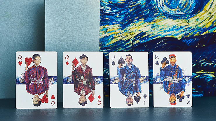 Van Gogh: Self Portrait (Borderless) Playing Cards by Jiken & Jathan image 2
