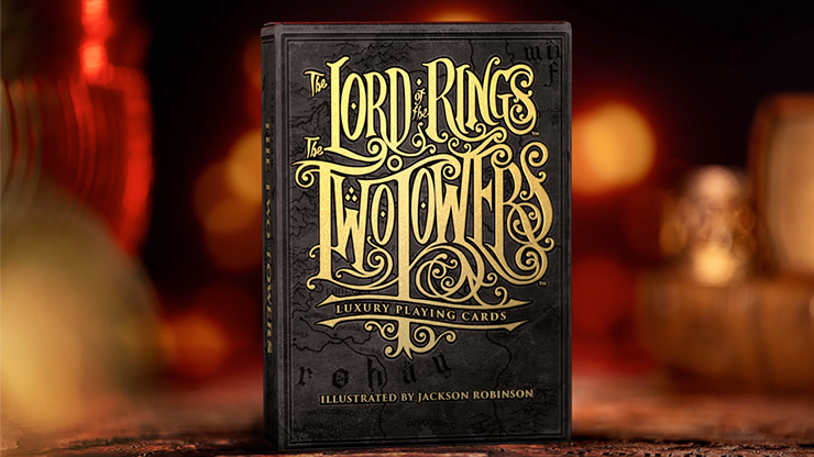 LOTR: Two Towers (Gilded) Playing Cards by Kings Wild image 5