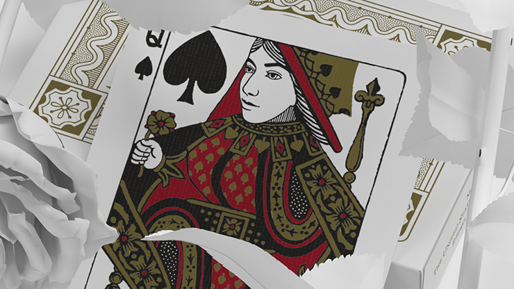Dondorf (White Gold) Playing Cards by by Daniel Schneider image 5