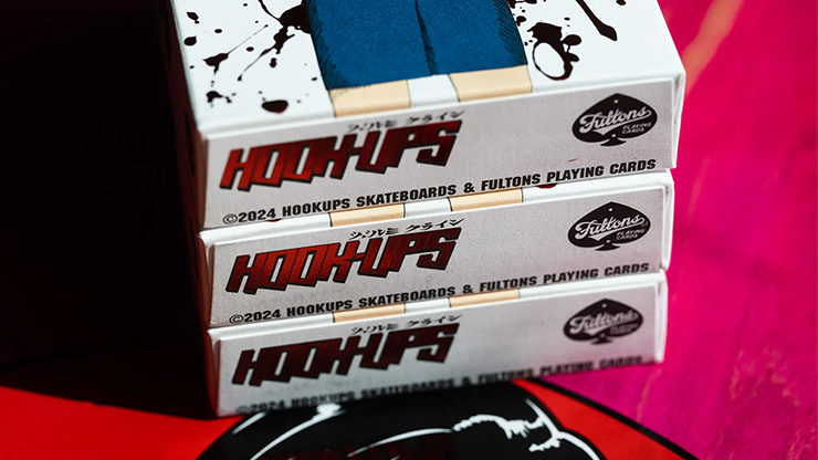 Hookups x Fulton's: Barrel of a Gun (Blood Splatter) Playing Cards by Fulton's image 3