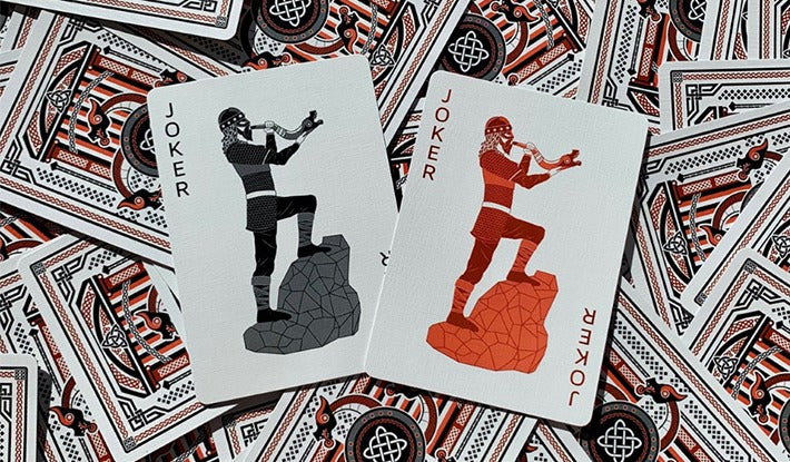 Bicycle: Vikings (Stripper) Playing Cards by Juniardi Satyanagara image 1