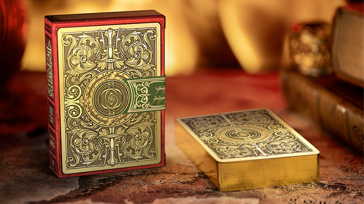 LOTR: Two Towers (Foiled & Gilded) Playing Cards by Kings Wild image 2