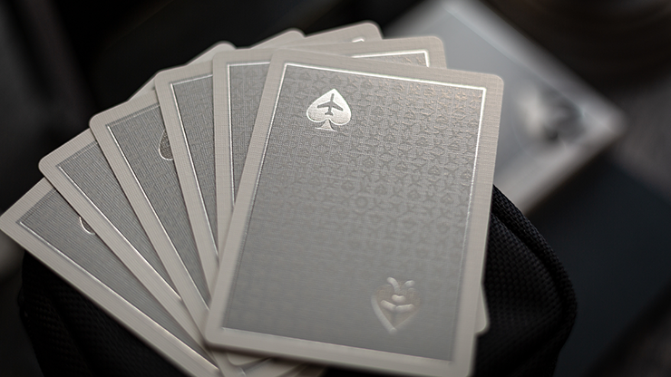 Lounge Edition Limited (Jetway Silver) Playing Cards by Jetsetter image 1