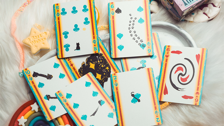 Space Cat V2 Playing Cards by King Star image 1