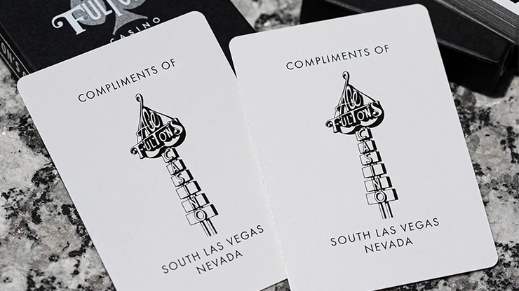 Ace Fulton's Casino (Black) Playing Cards by Brad Fulton image 3