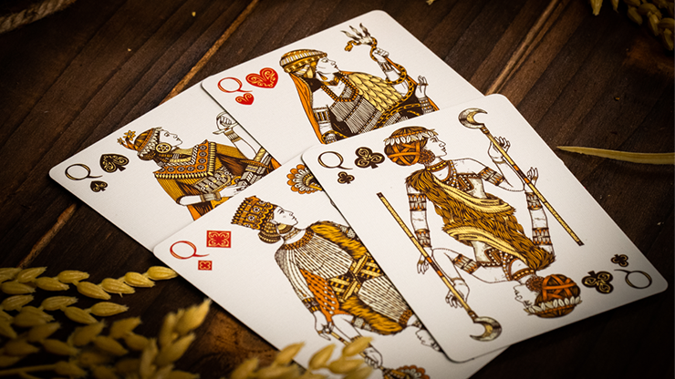 Babylon (Golden Wonders) Playing Cards by Riffle Shuffle image 2