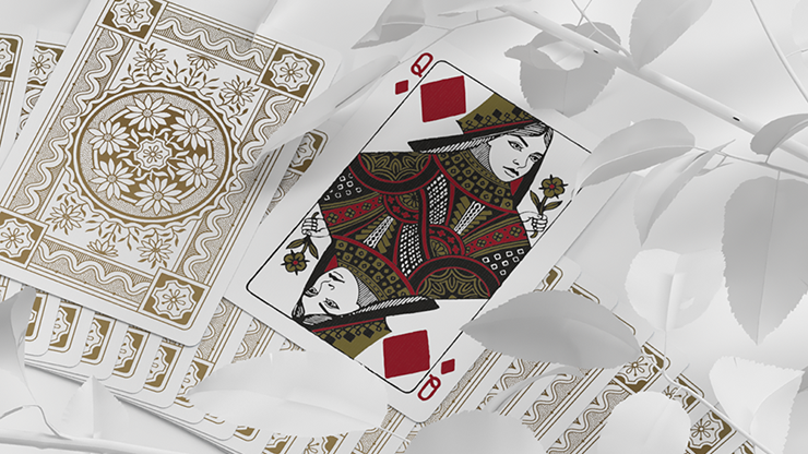 Dondorf (White Gold) Playing Cards by by Daniel Schneider image 4
