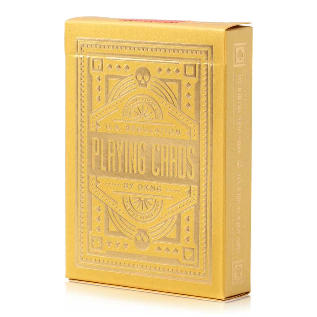 DKNG Gold Wheels Playing Cards by Art of Play image 4