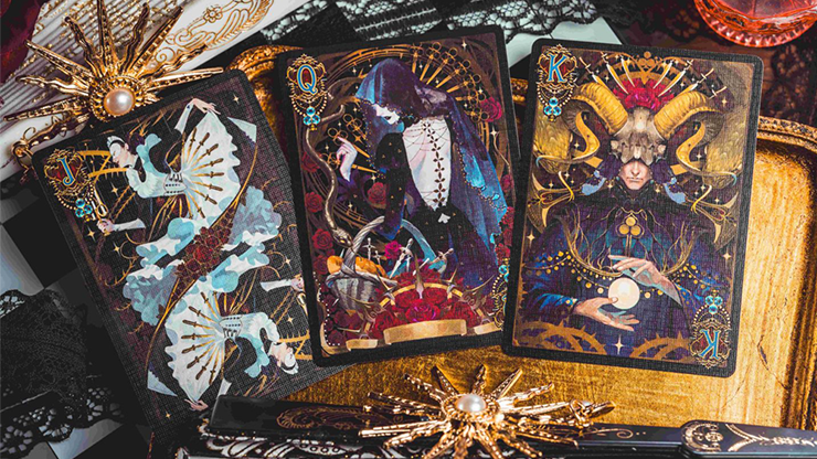 Silence V3 (Black) Playing Cards by King Star image 3