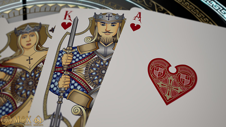 Royal Sanctuary: Noble (Emerald, Foil) Playing Cards by ShapeShifters image 1