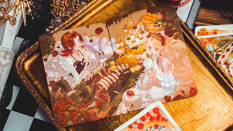 Silence V3 (White) Playing Cards by King Star image 1