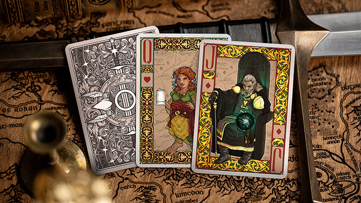 LOTR: Return of the King (Foil & Gilded) Playing Cards by Kings Wild image 1