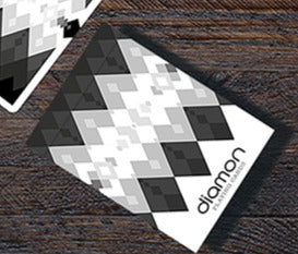Diamon Nº10 (Black and White) by Dutch Card House image 0