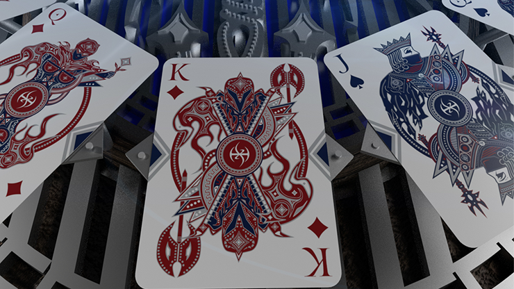 Lordz: Twin Dragons (Standard) Playing Cards by De'vo image 3