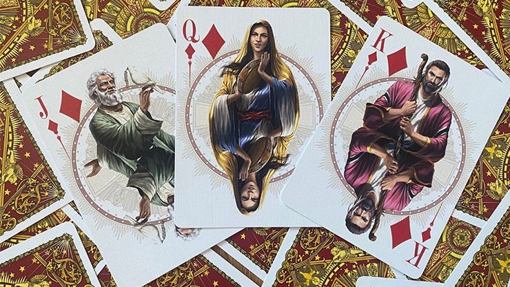 Testament (Gilded) Playing Cards by Ben Green image 4