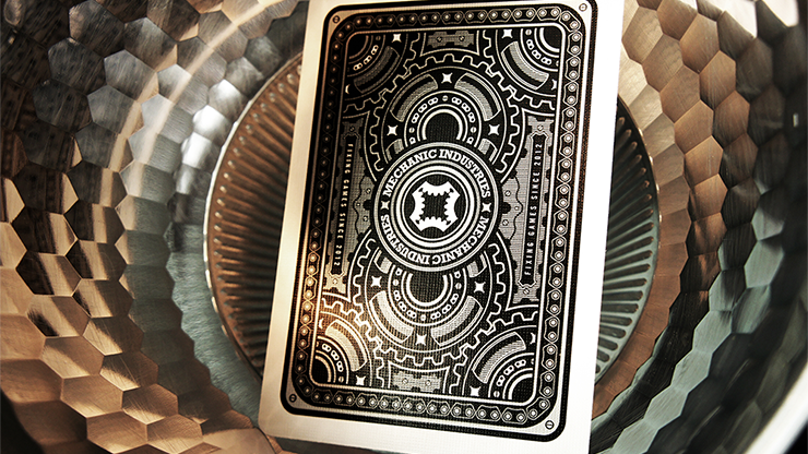 Mechanic: Shiner (Silver) Playing Cards by Mechanic Industries image 1